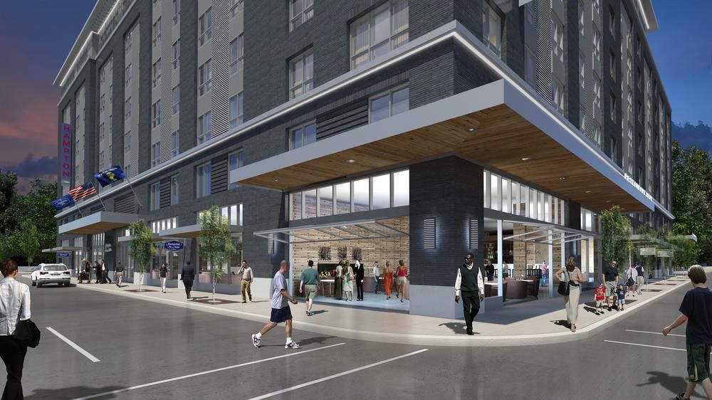 Hotel Hampton And By Hilton Portland-pearl District 3*